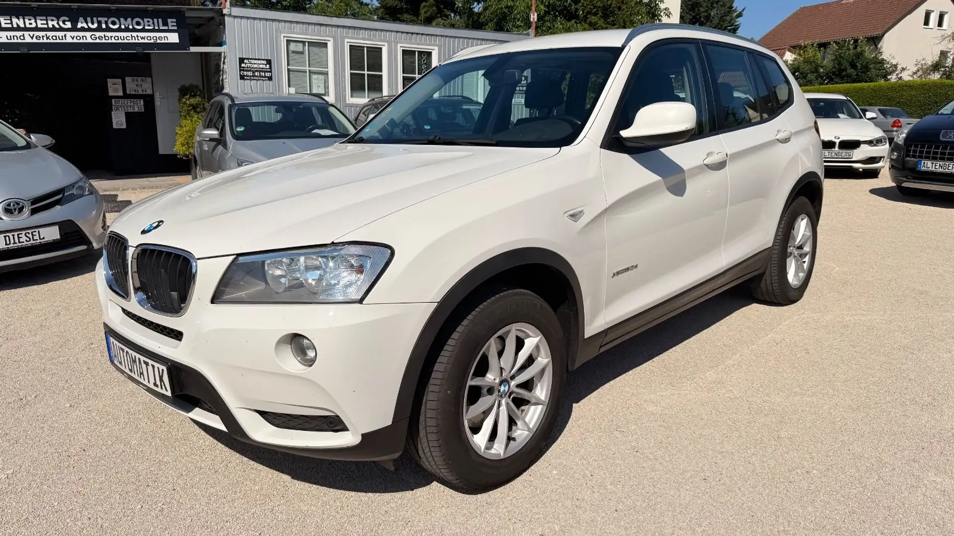 BMW X3 Baureihe X3 xDrive 20 d,Automatik Weiß - 2