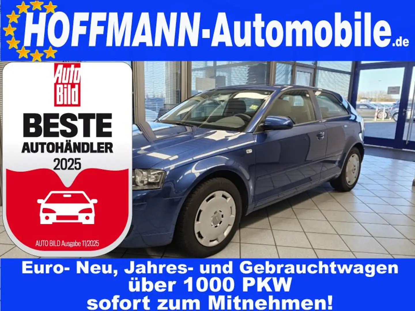 Audi A3 Tüv 11-2026 Blau - 1