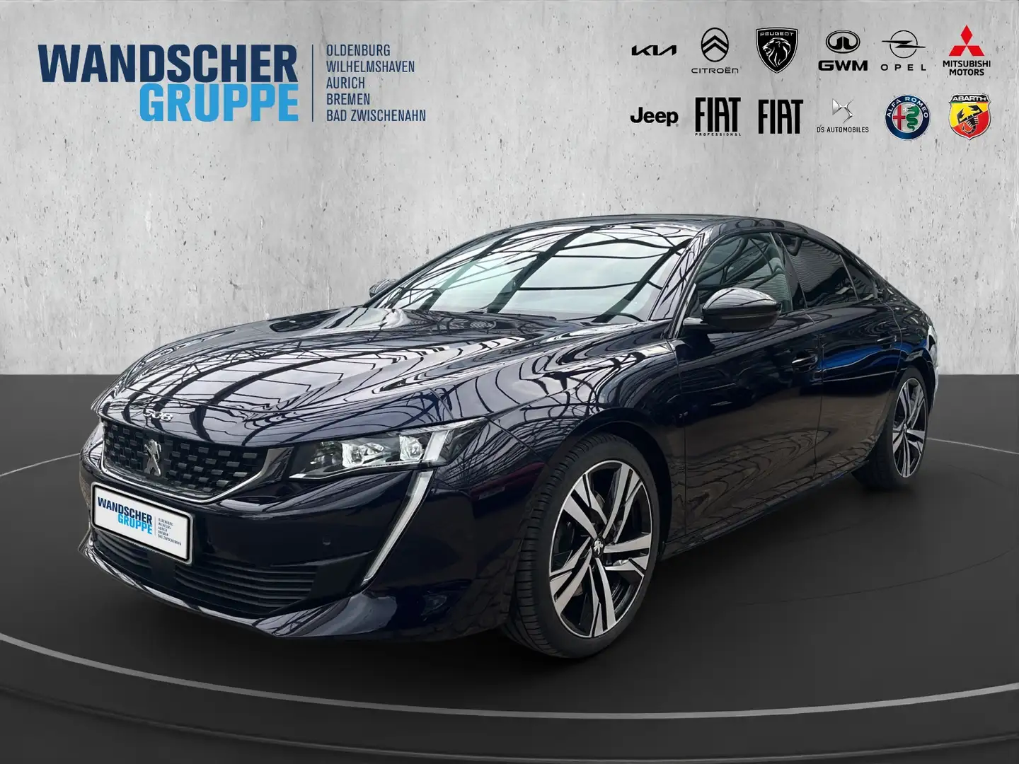 Peugeot 508 GT PT 225 Navi+RFK+SHZ+Carplay+Massage Blauw - 1