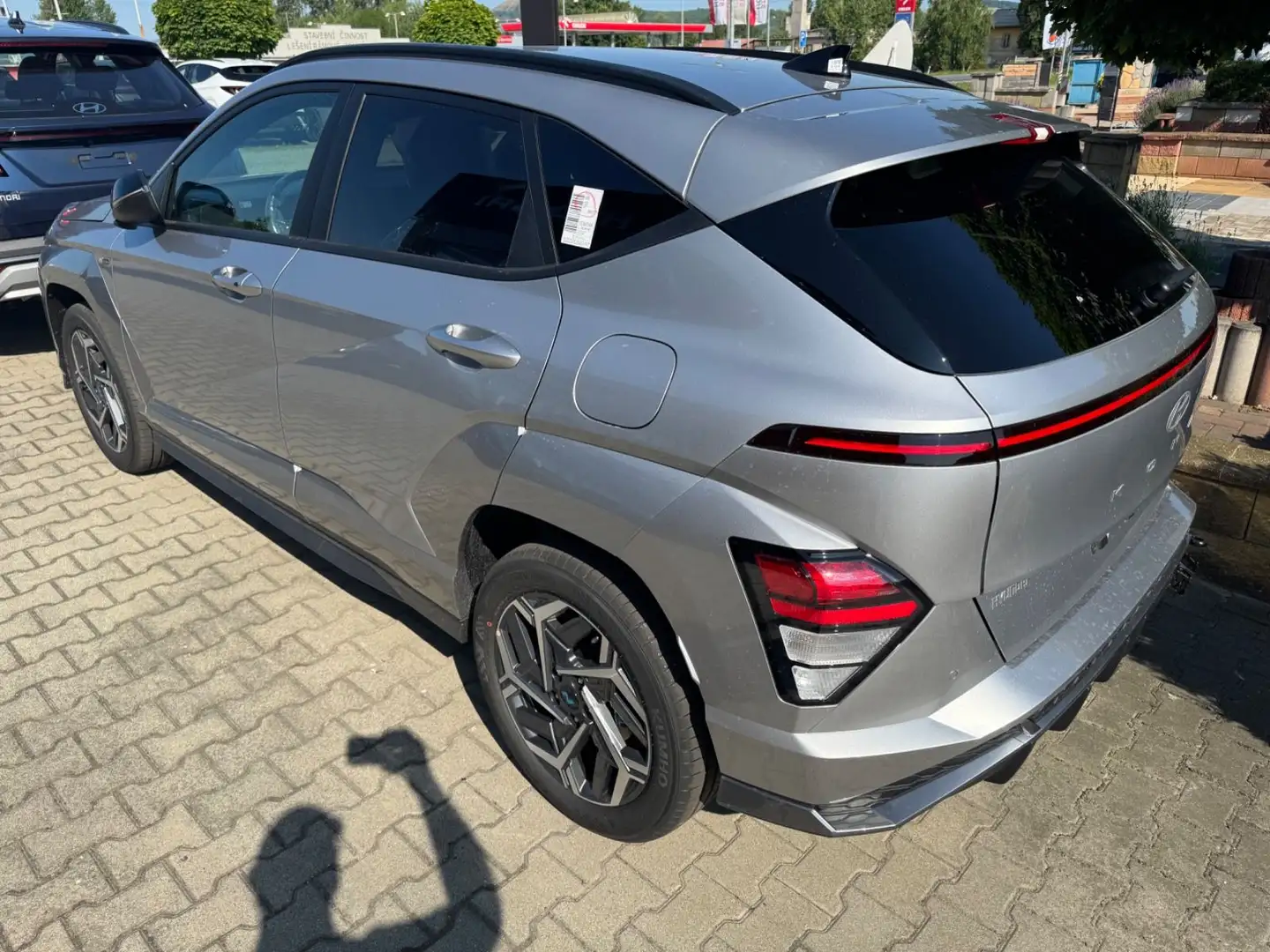 Hyundai KONA 1.6 T-GDI 102kW N Line DCT Серебристый - 2