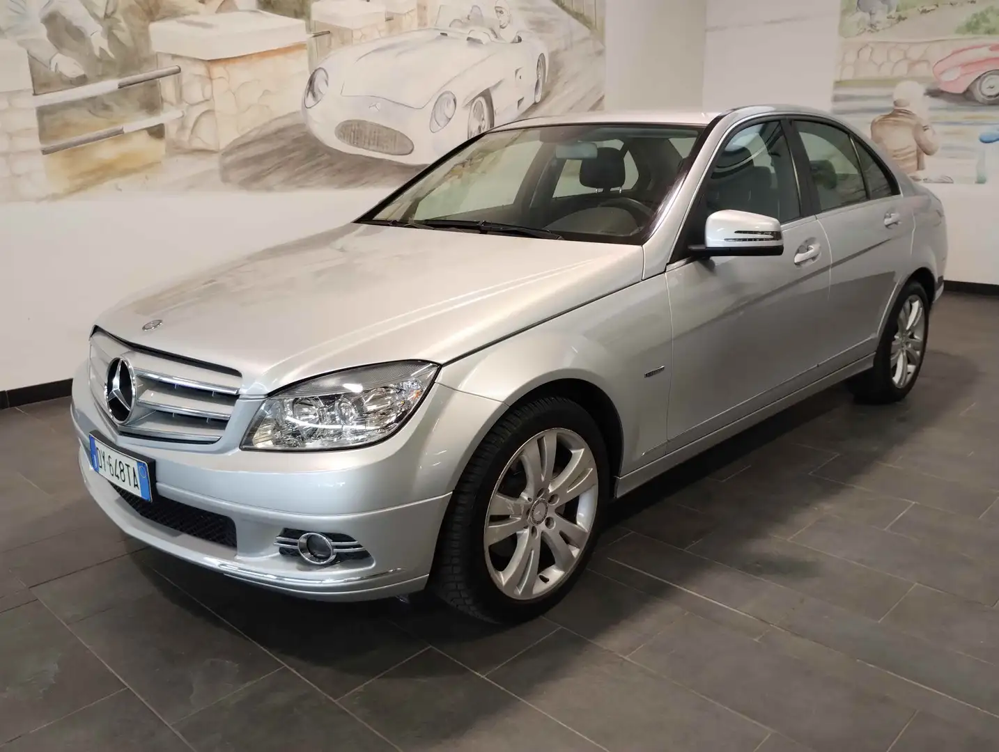 Mercedes-Benz C 220 Avantgarde - UNICO PROPRIETARIO!!! Srebrny - 1