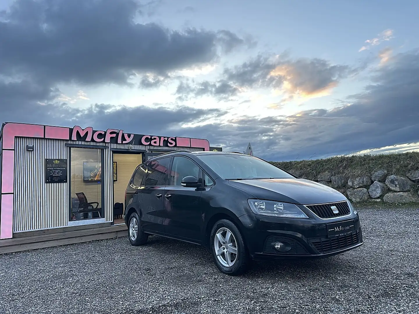 SEAT Alhambra Style 2,0 TDI - 7 SiTZER - PICKEREL NEU - ELEKT... Schwarz - 2