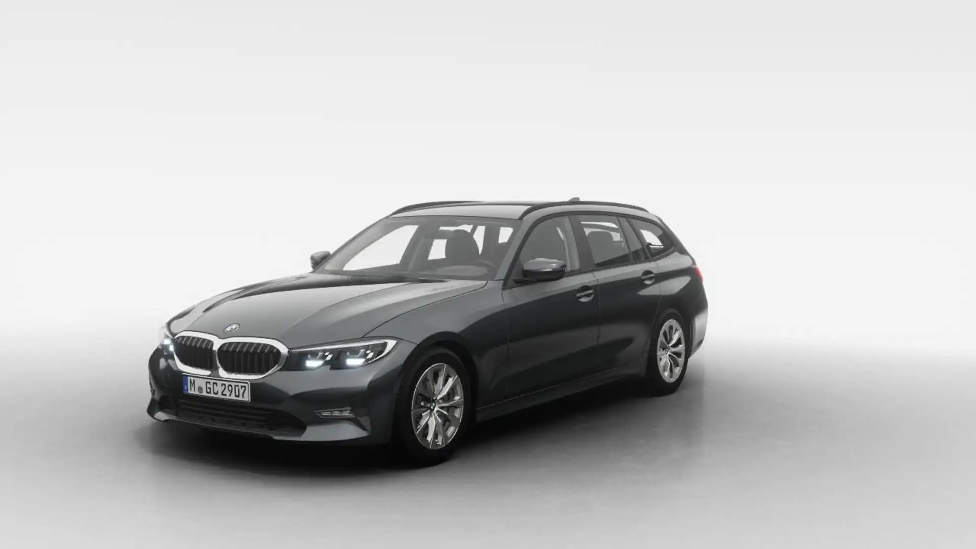 BMW 320 d xDrive Touring Advantage DrvAss Navi DAB PDC Grau - 1