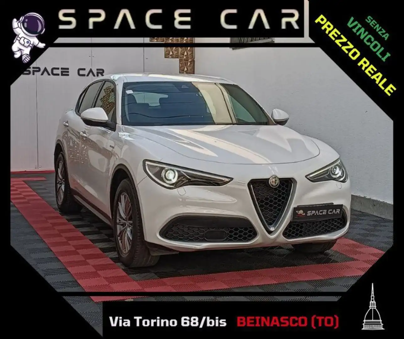 Alfa Romeo Stelvio Stelvio 2.2 Turbodiesel 160 CV AT8 RWD Super Blanc - 1