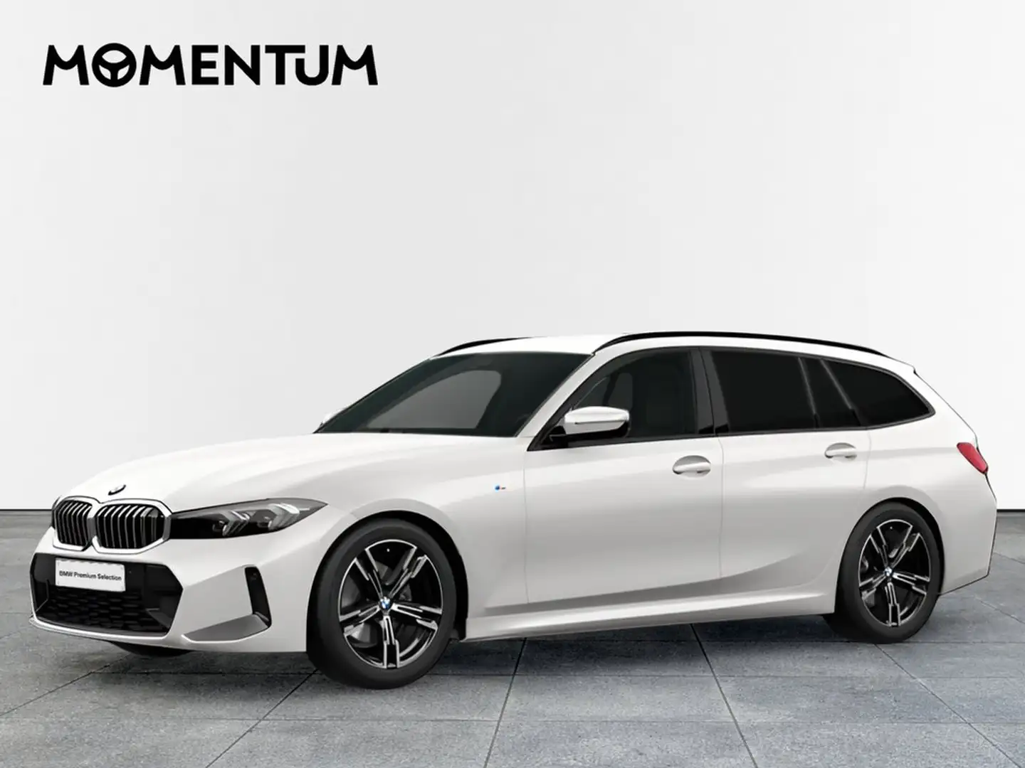 BMW 318 318dA Touring Blanco - 2