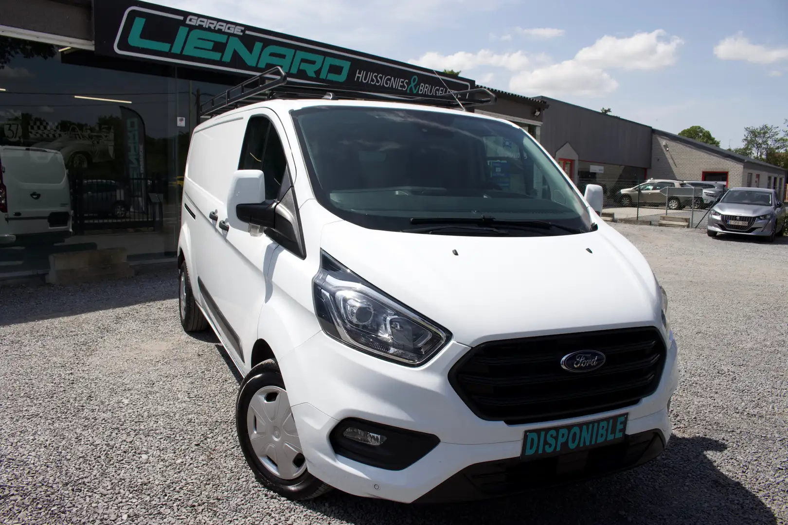 Ford Transit Custom 2.0 TDCi L2H1 Trend S/S *GPS*CLIM*GARANTIE* Blanc - 1