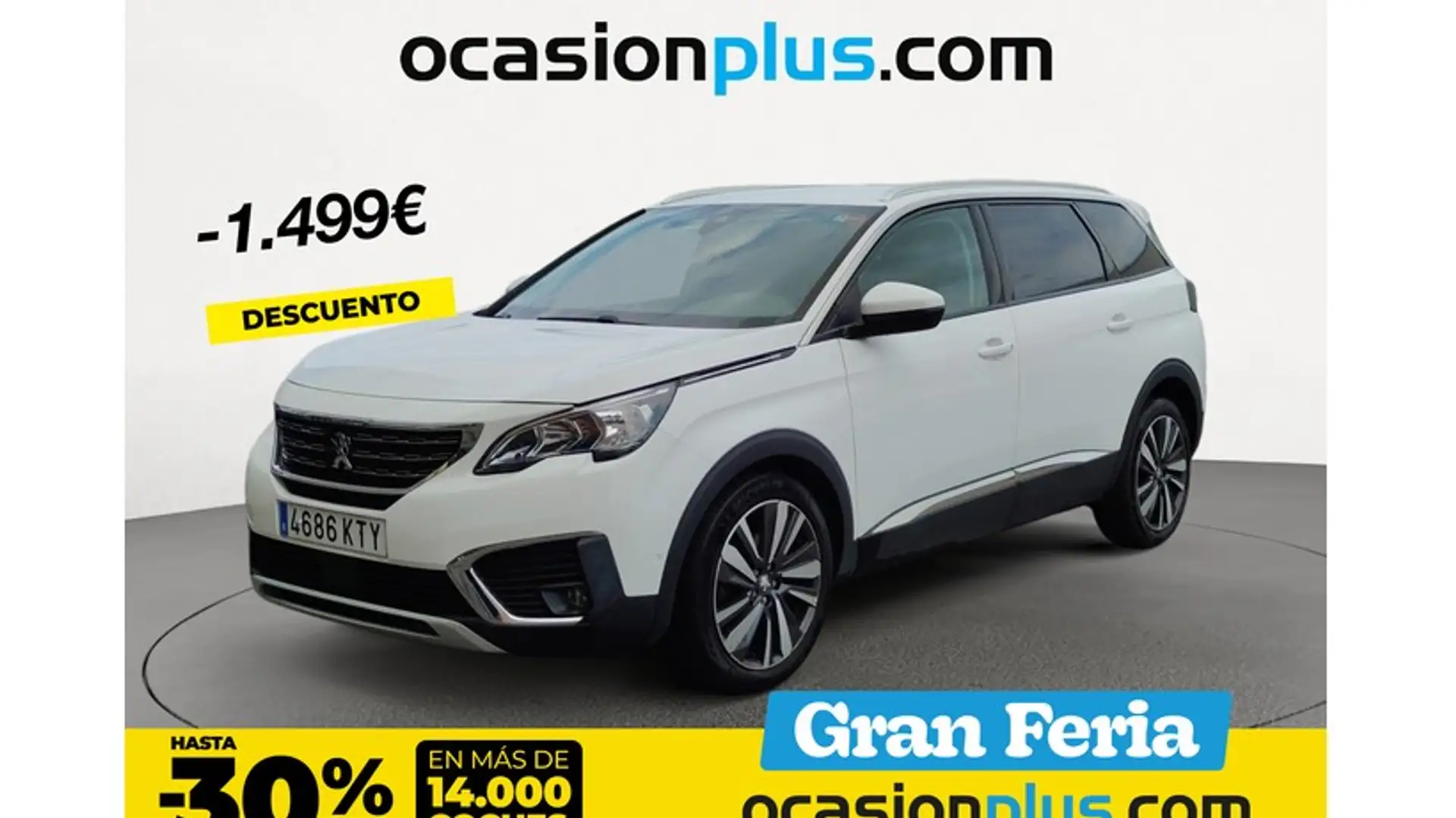 Peugeot 5008 1.2 PureTech S&S Allure 7 pl. 130 Blanco - 1