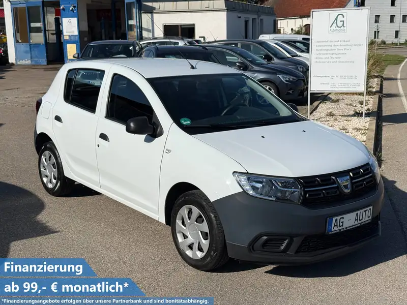 Dacia Sandero Access +Garantie 8-fach 1. Hand TÜV NEU – Bild 1 von 26