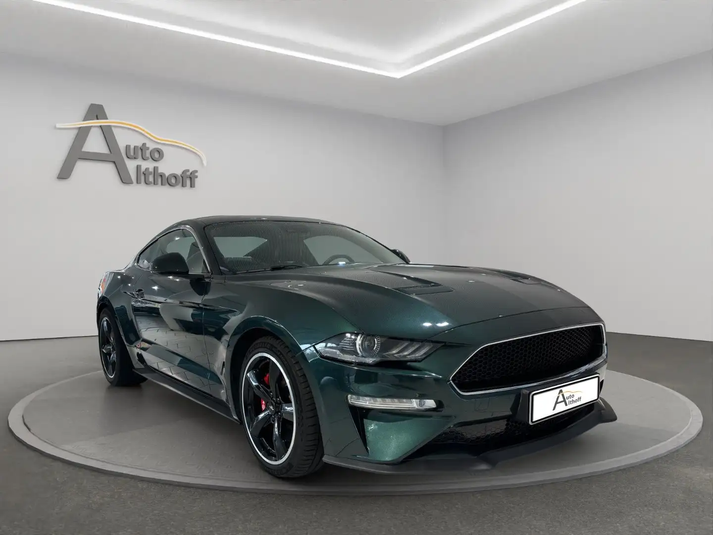 Ford Mustang V8 Bullitt NAVI LEDER"MAGNE RIDE" Grün - 1