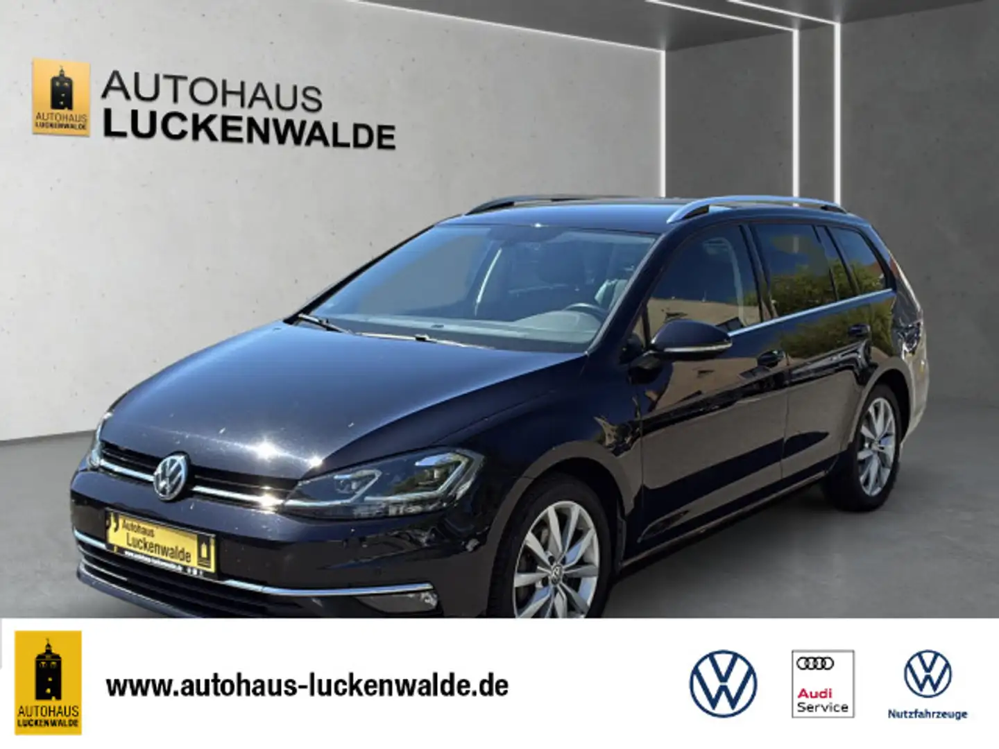 Volkswagen Golf Variant Golf VII Variant 1.5 TSI Highline DSG *ACC*NAV* Zwart - 1