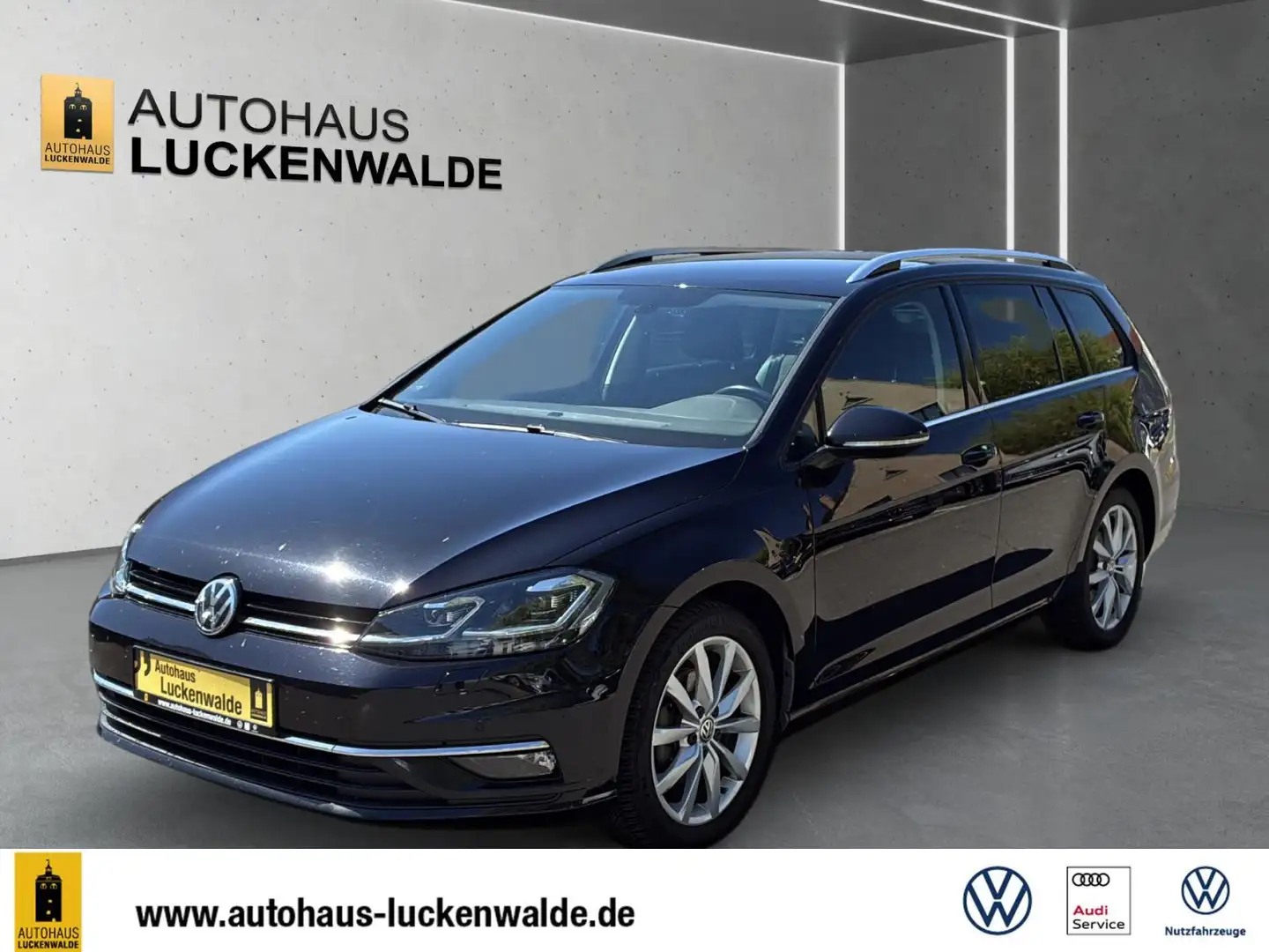 Volkswagen Golf Variant Golf VII Variant 1.5 TSI Highline DSG *ACC*NAV* Zwart - 2