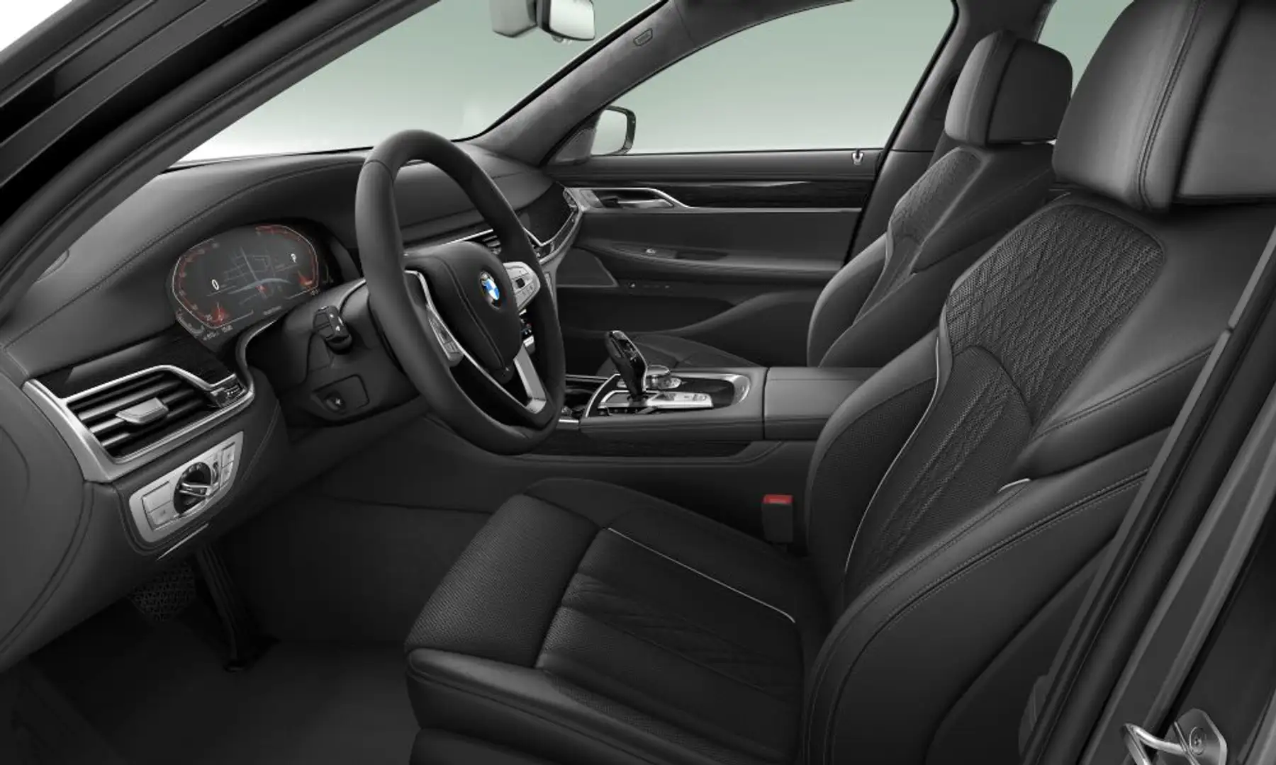 BMW 730 7-serie 730d - Active Steering - Dak - Standkachel Zwart - 2