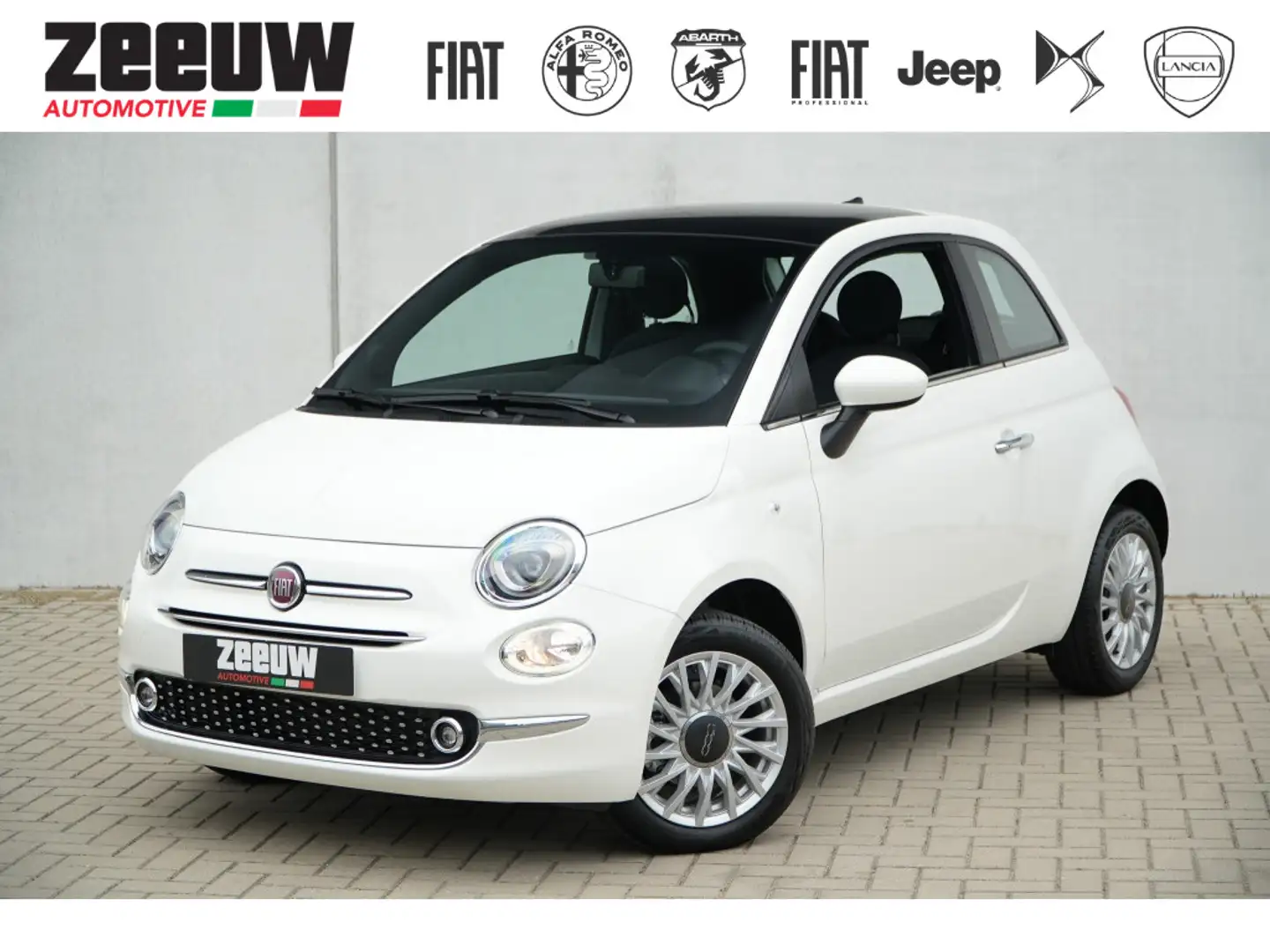 Fiat 500 1.0 Hybrid Dolcevita | Carplay | Airco | Cruise | Wit - 1