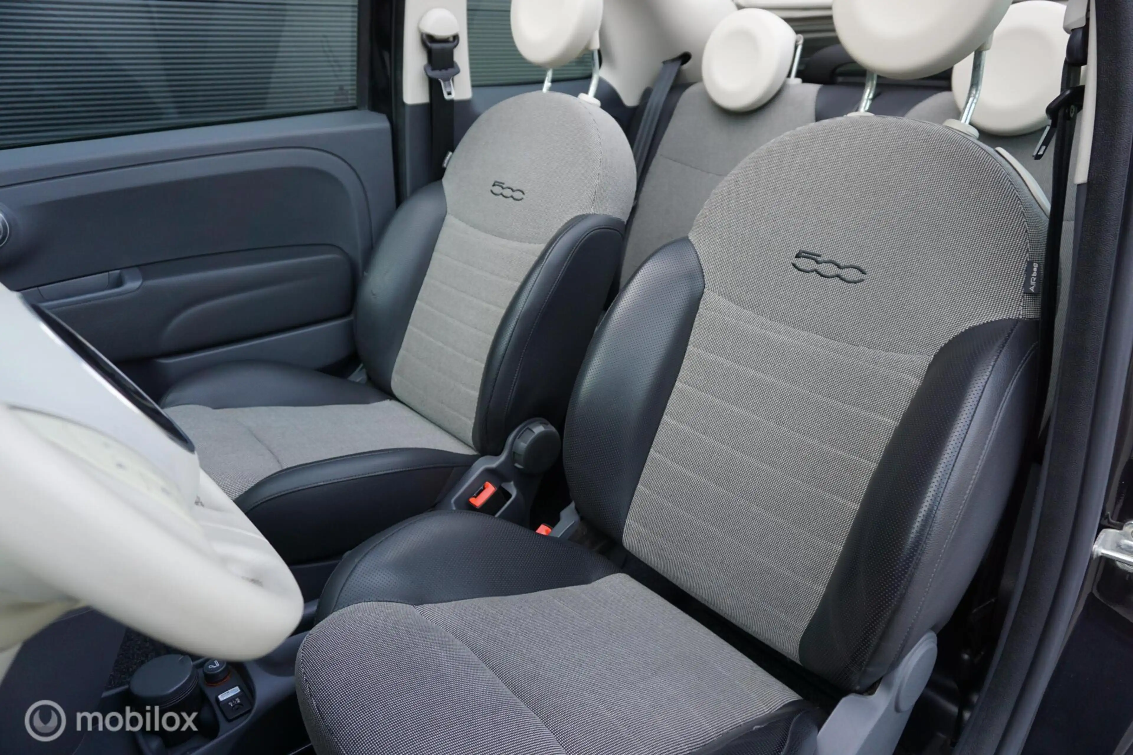 Fiat 500C 0.9 TwinAir Turbo Lounge Cabrio Apple CarPlay Leer — photo 13