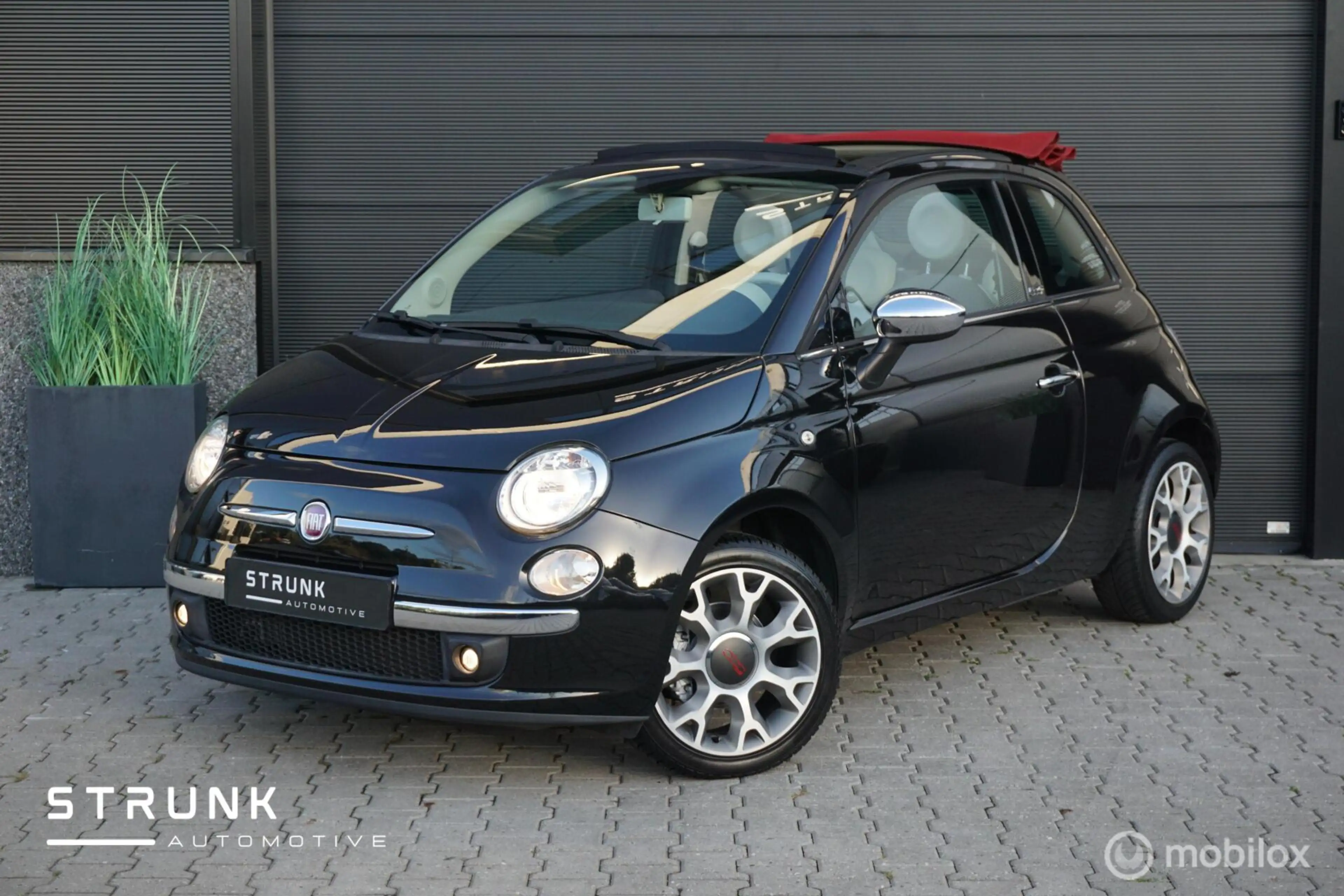 Fiat 500C 0.9 TwinAir Turbo Lounge Cabrio Apple CarPlay Leer