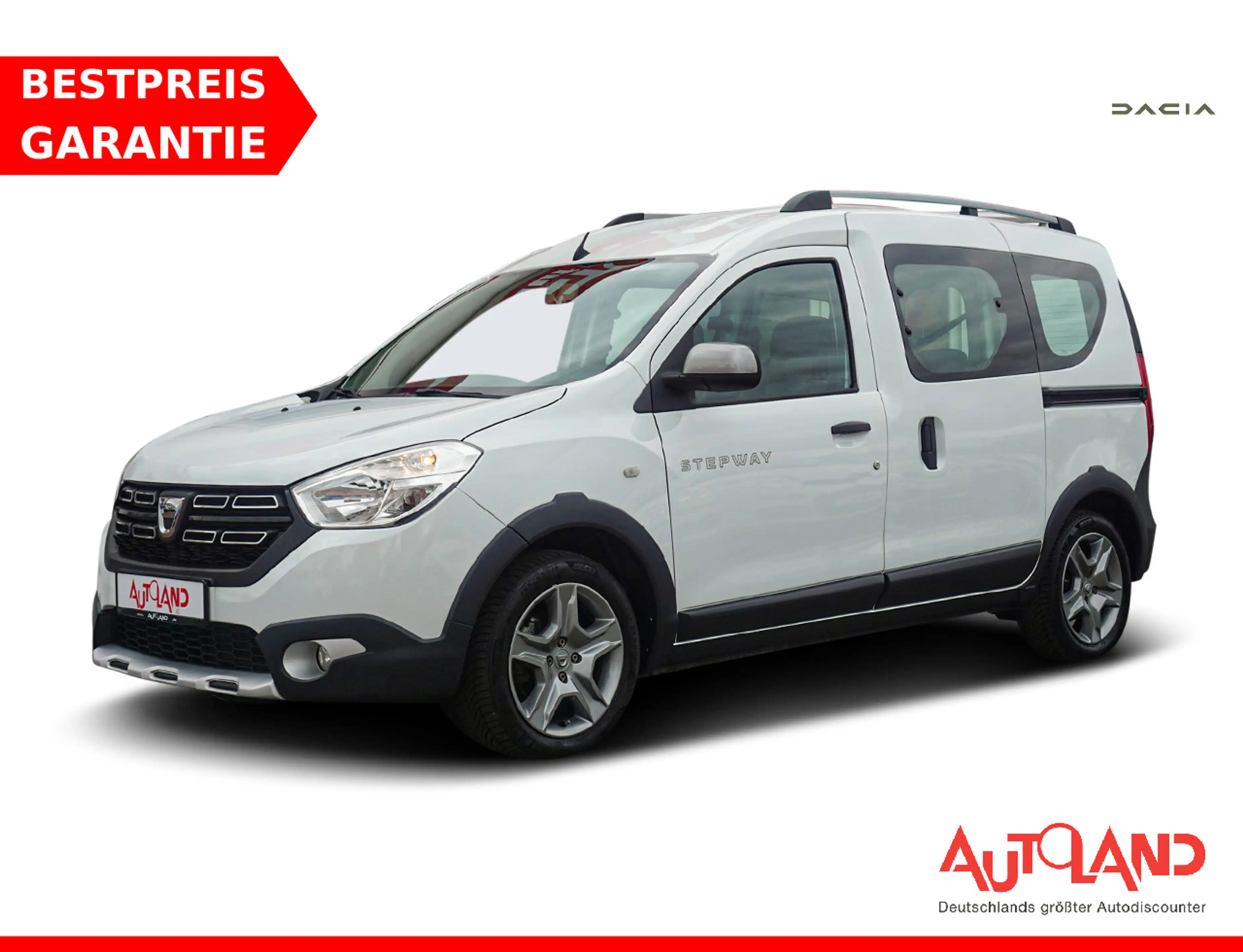 Dacia Dokker Stepway Plus Navi Android Apple Klima DAB