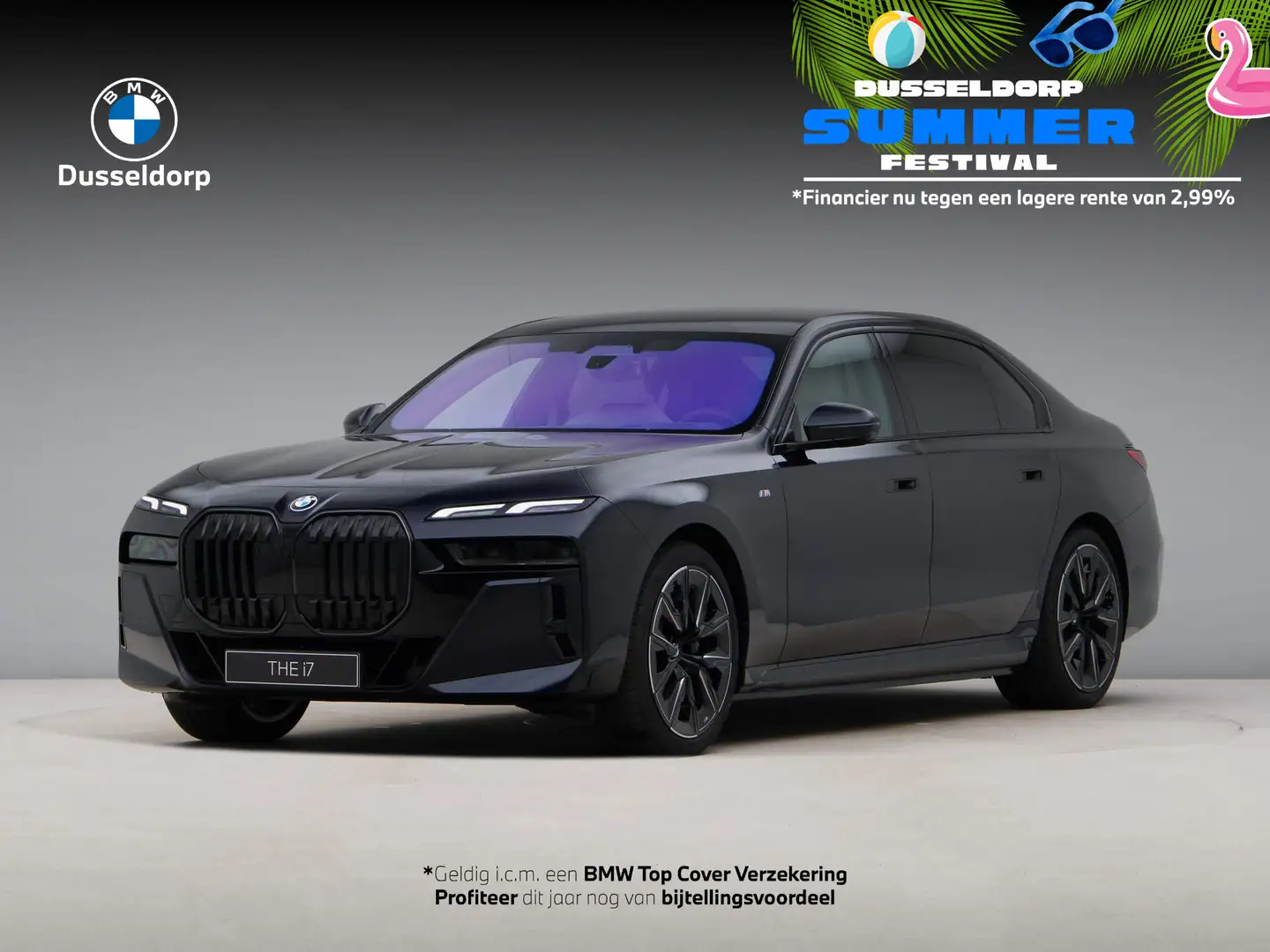 BMW i7 xDrive60 Privilege Edition M Sportpakket Pro Синій - 1