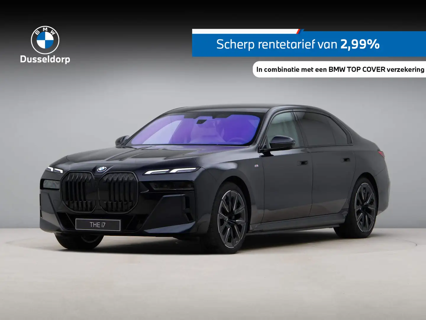 BMW i7 xDrive60 Privilege Edition M Sportpakket Pro Bleu - 1
