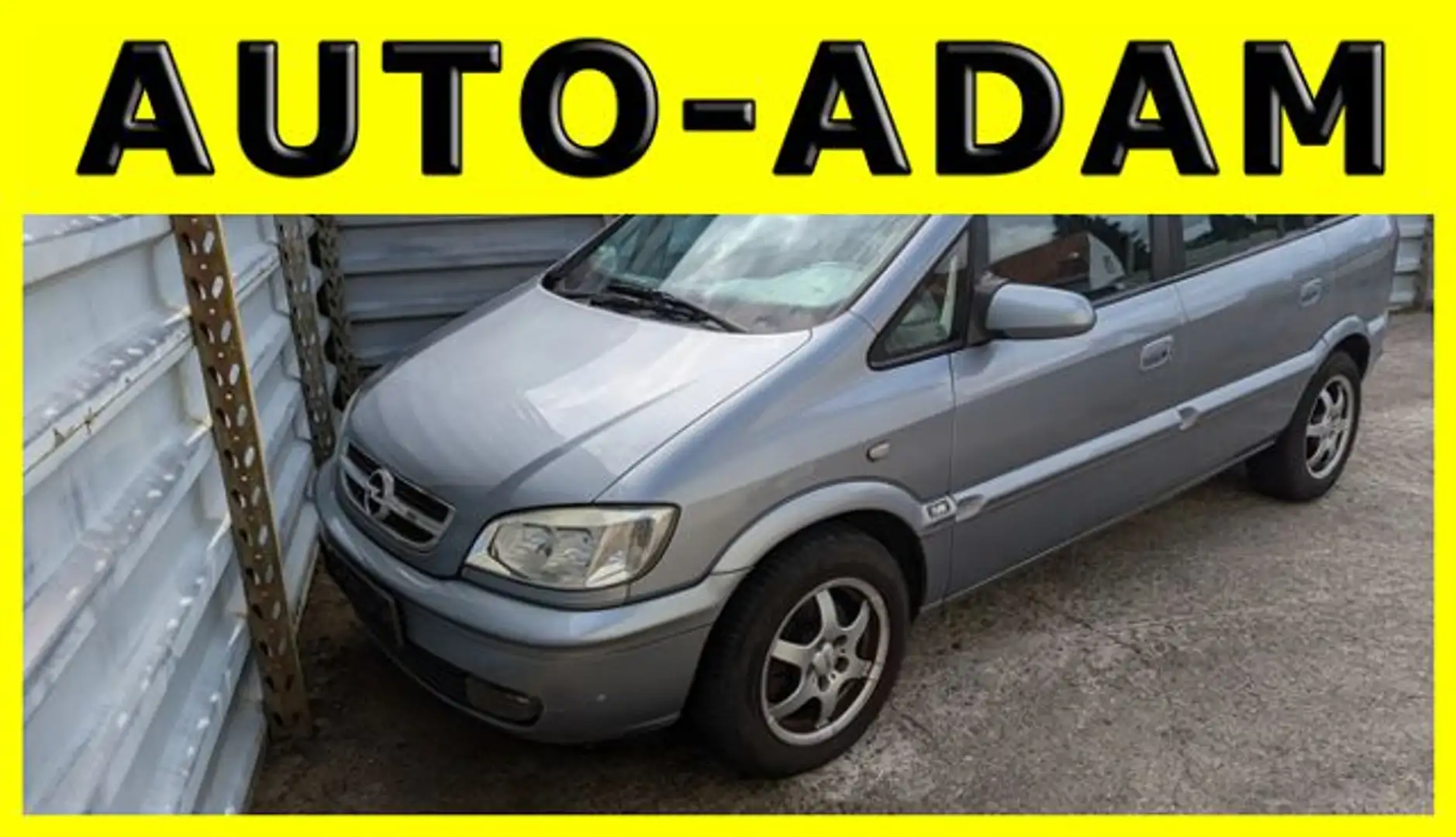 Opel Zafira A 1.8 Njoy*7 Sitze*AHK*Tüv:12/2025* Silber - 1