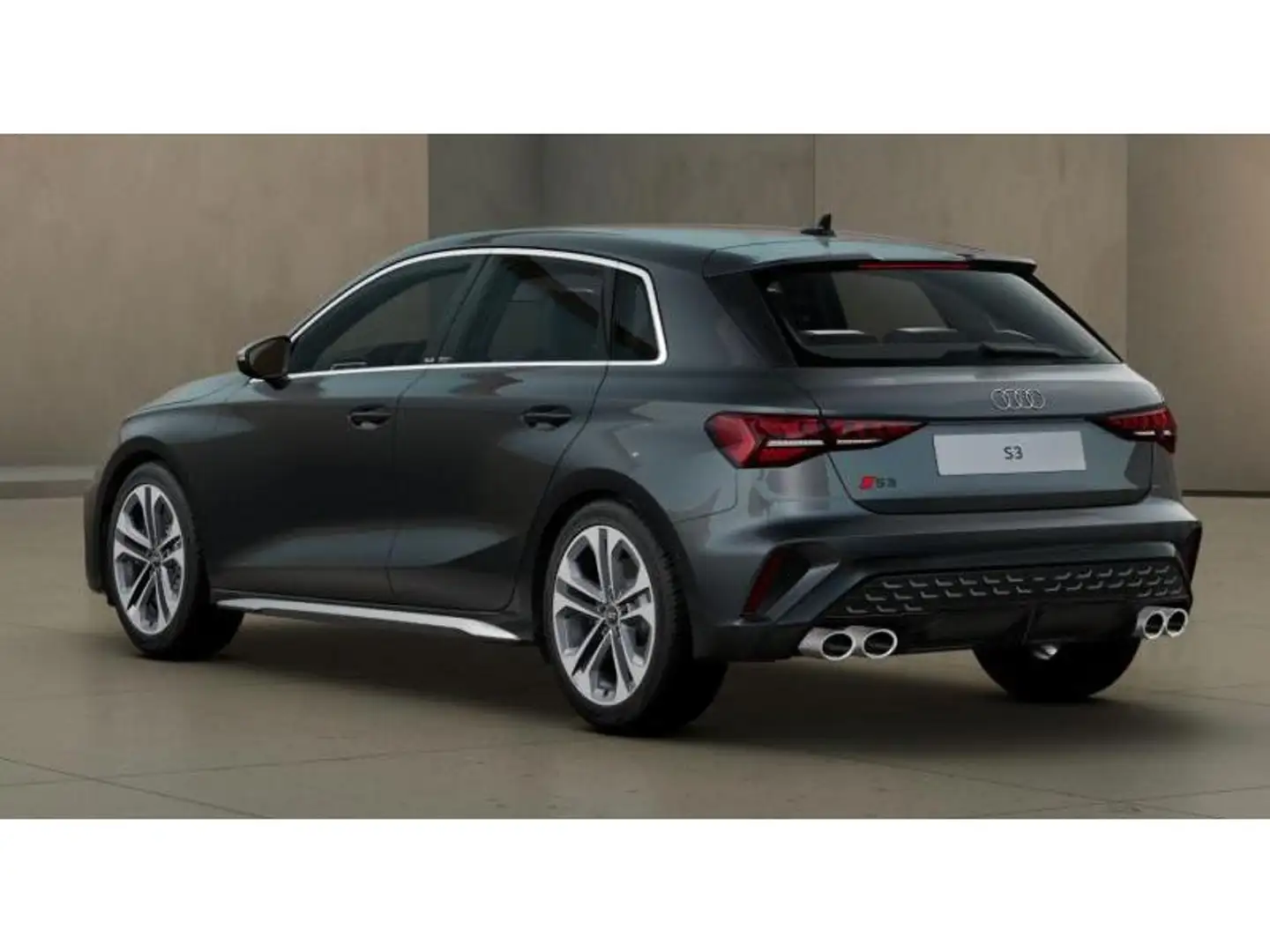 Audi S3 Sportback TFSI quattro s-troni Gris - 2