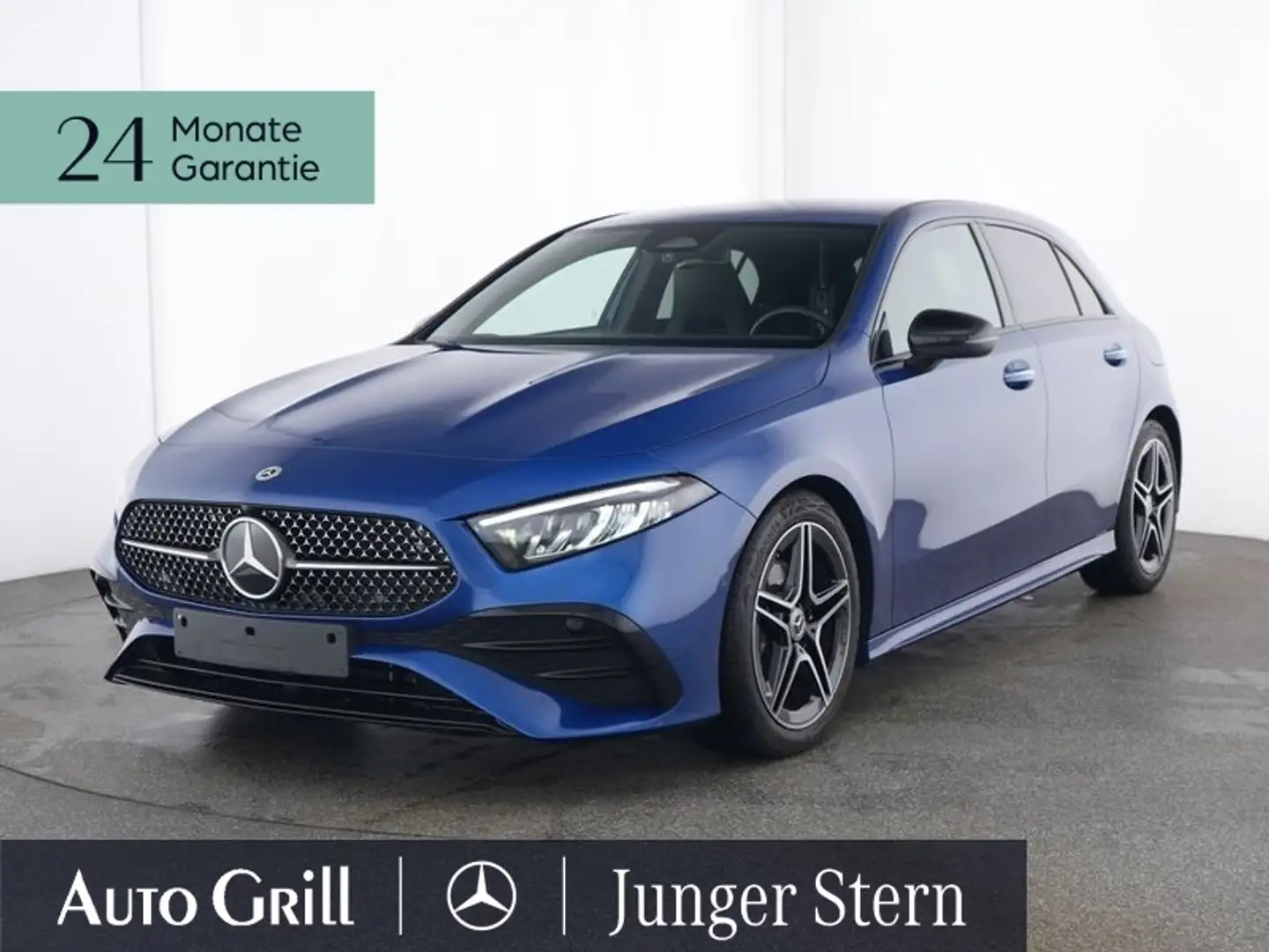 Mercedes-Benz A 200 AMG Totw. Standheizung Distronic Ambiente Blau - 1