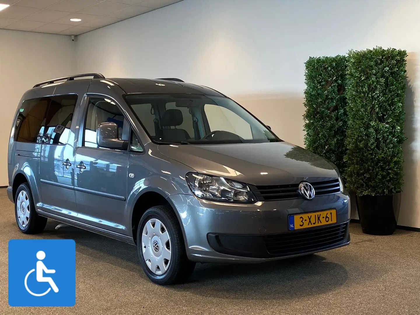 Volkswagen Caddy Maxi L2 Rolstoelauto 5+1 Grau - 1