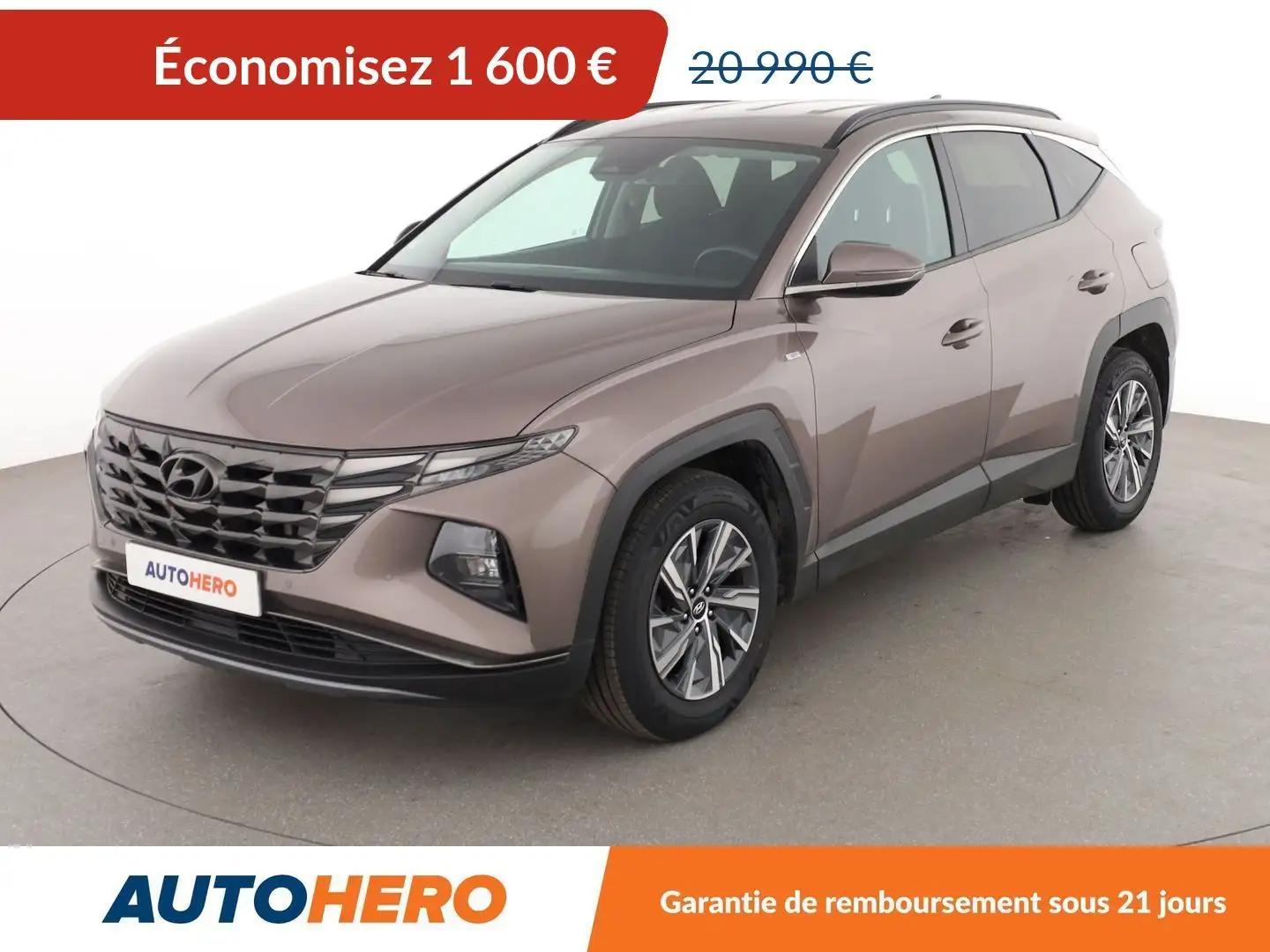 Hyundai TUCSON 1.6 T-GDi Hybrid 48V IBVM Gris - 1