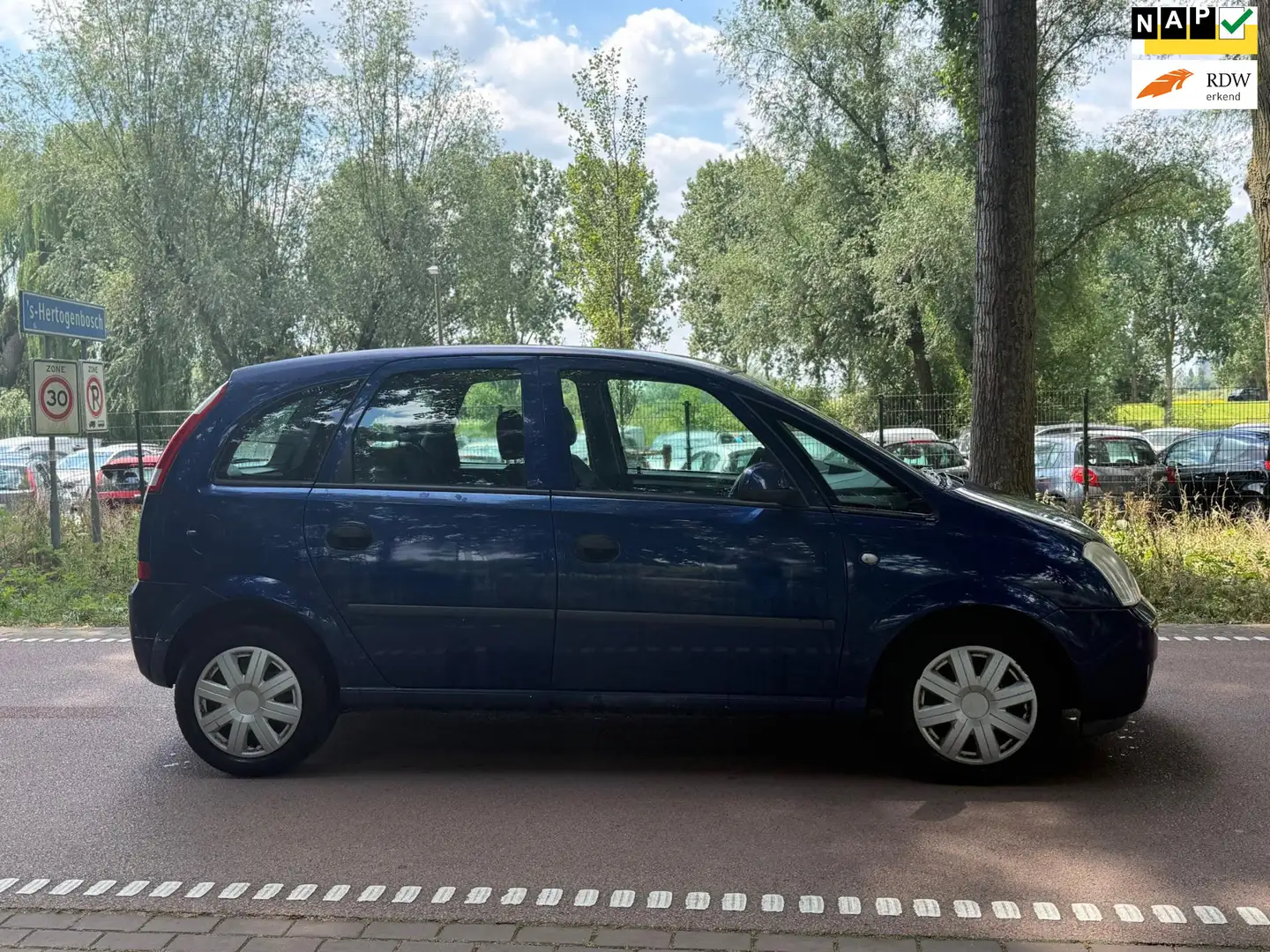 Opel Meriva 1.6 Cosmo APK!ZUINIG!KOOPJE! Blauw - 1