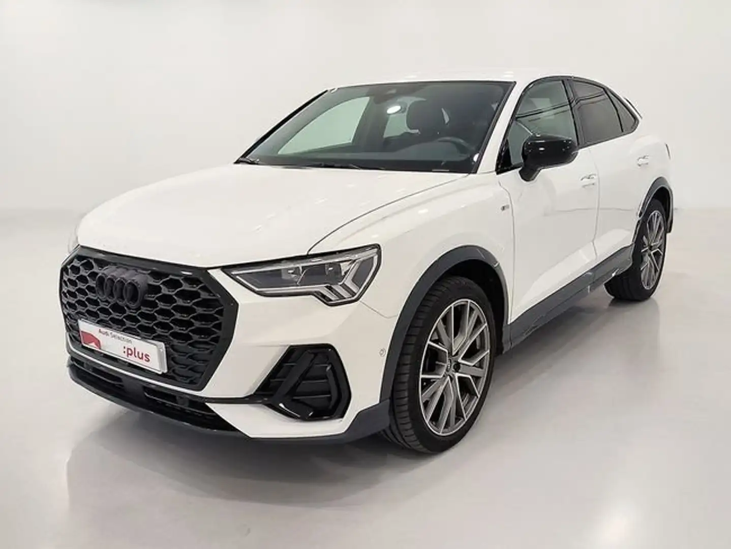 Audi Q3 35 TDI Black line S tronic 110kW Blanc - 1
