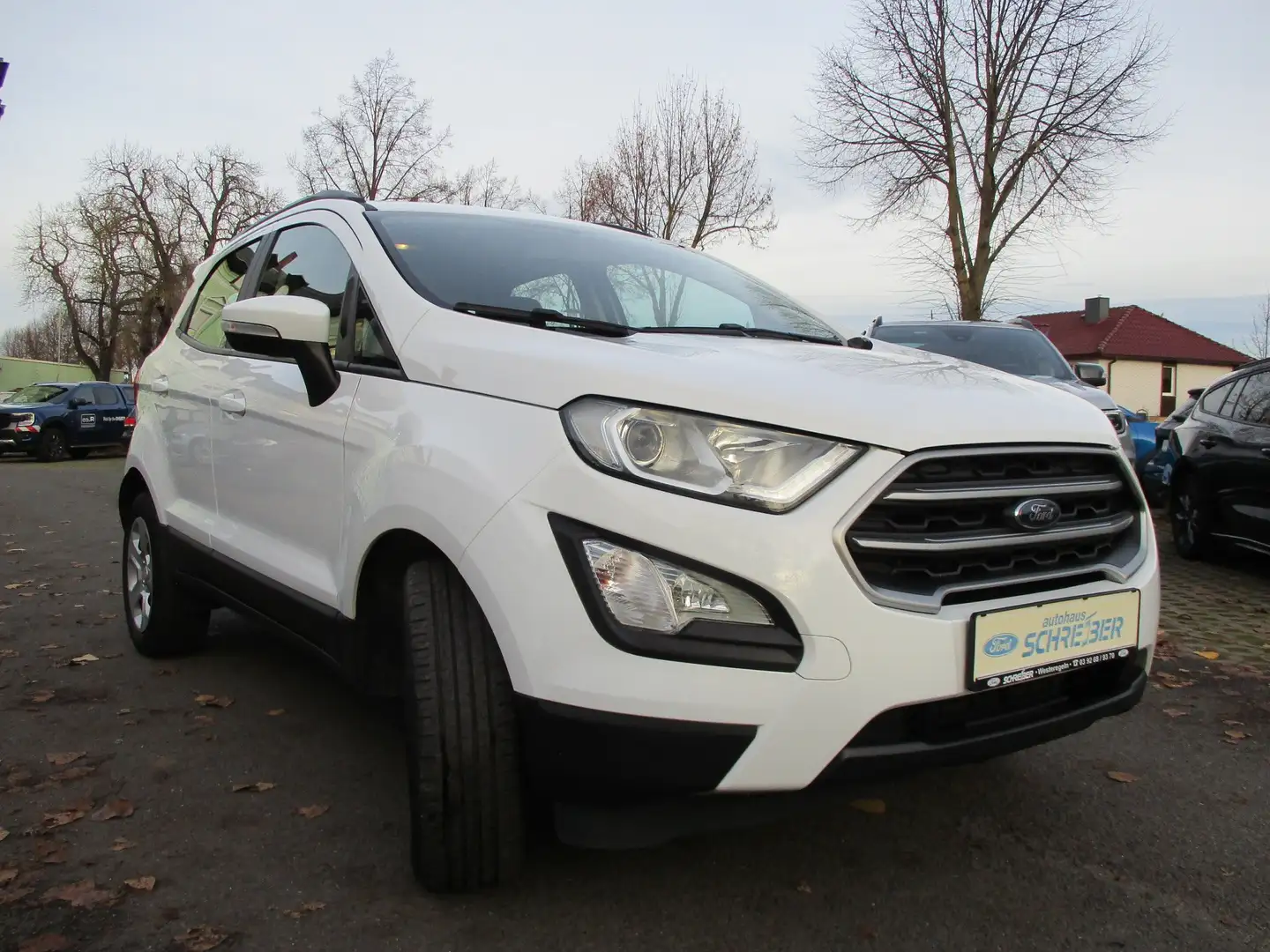 Ford EcoSport Cool & Connect 1.0, Navi, Winterpaket, SKR+WKR Weiß - 2