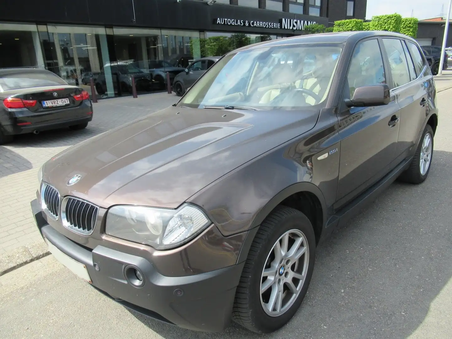 BMW X3 2.5iA AWD- LPG -Pano-Leder-Navi-EXPORT/HANDELAAR Barna - 1