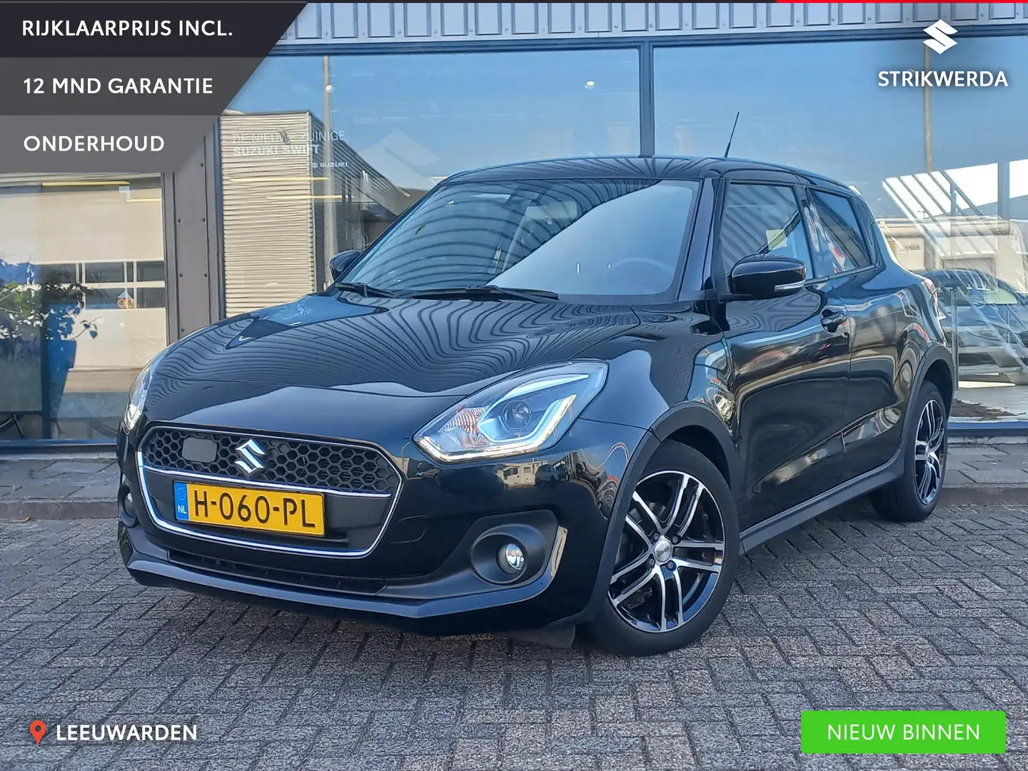 Suzuki Swift 1.2 Stijl Smart Hybrid Navigatie/ Cruise control Zwart - 1