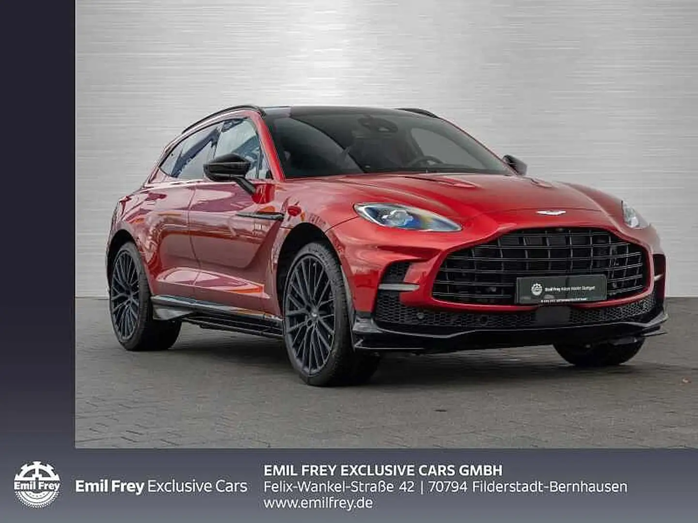 Aston Martin DBX 707 V8 4x4 Rojo - 1