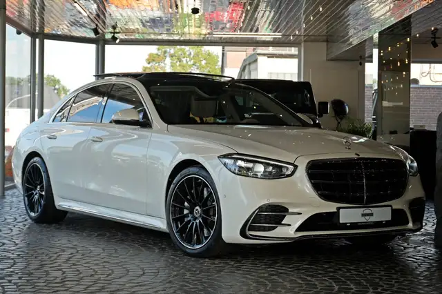 Mercedes-Benz S 350 d AMG-Line *LEDER BEIGE|3D BURM|HUD|PANO*