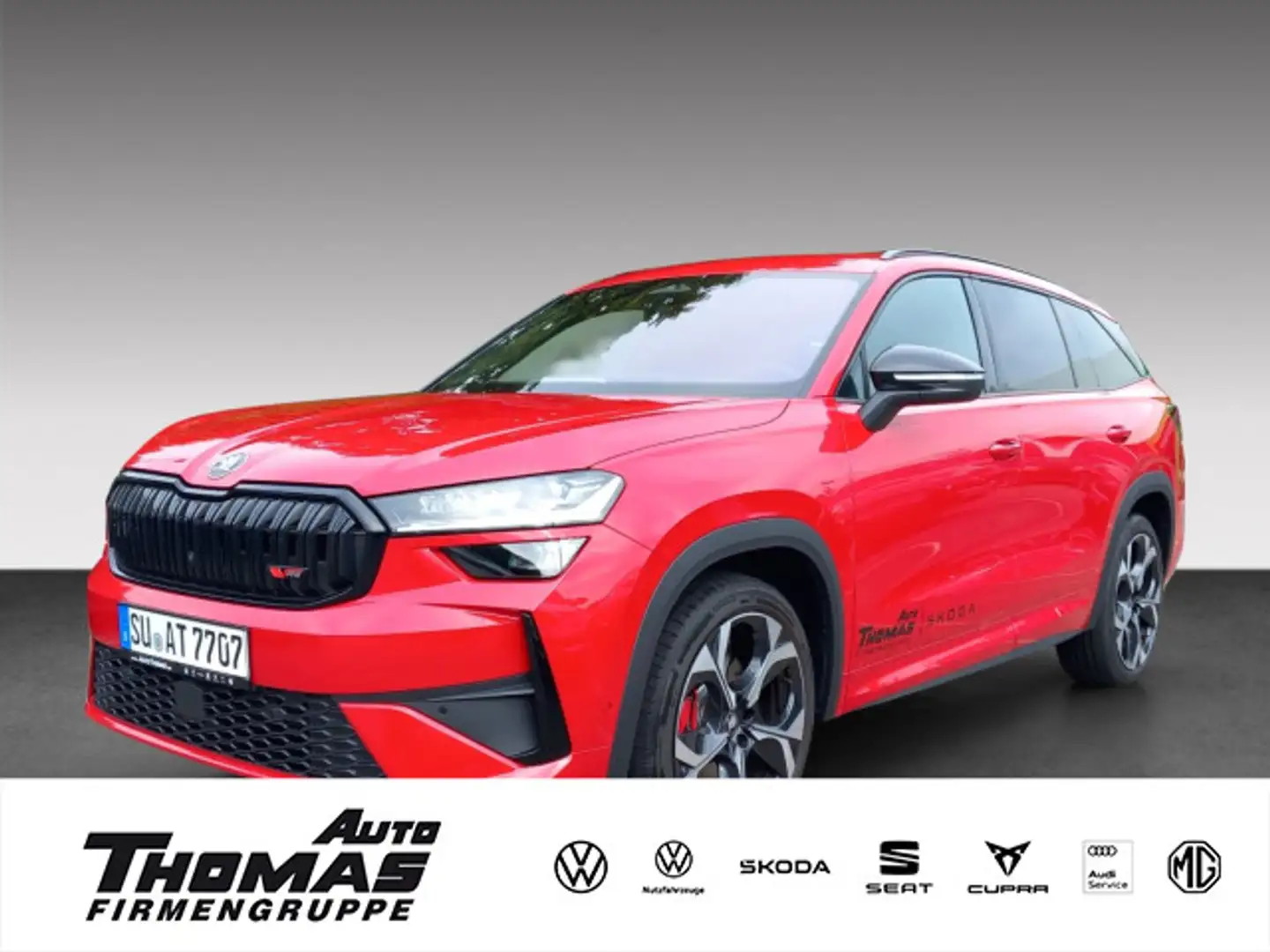 Skoda Kodiaq RS 2.0 TSI DSG 4x4 *PANO*MATRIX*AHK* Rouge - 1