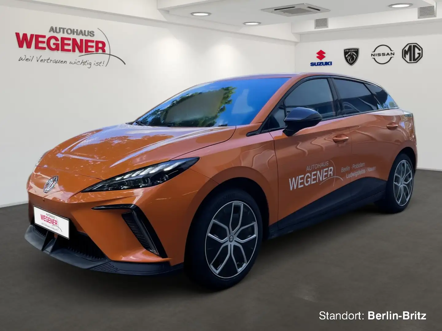 MG MG4 Electric 64 kWh Luxury/Wärmepumpe/360/LED Orange - 1