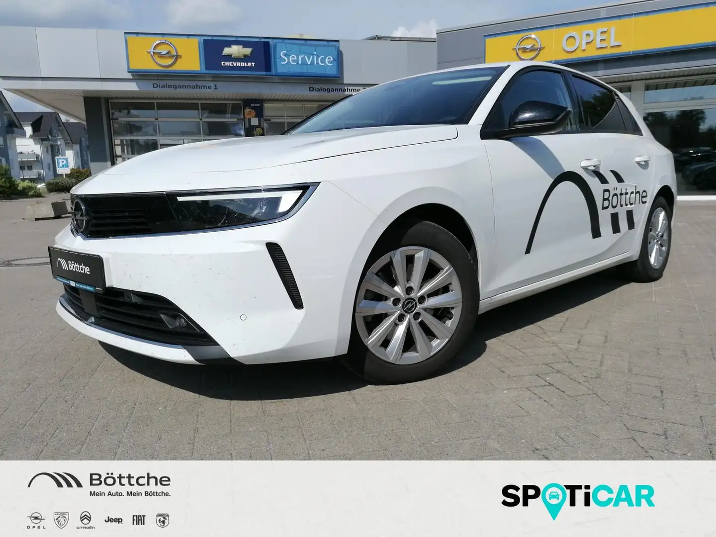 Opel Astra 5trg Business Edition 1.5 CDTI LED/180°Kamera/Shz/ Blanc - 1