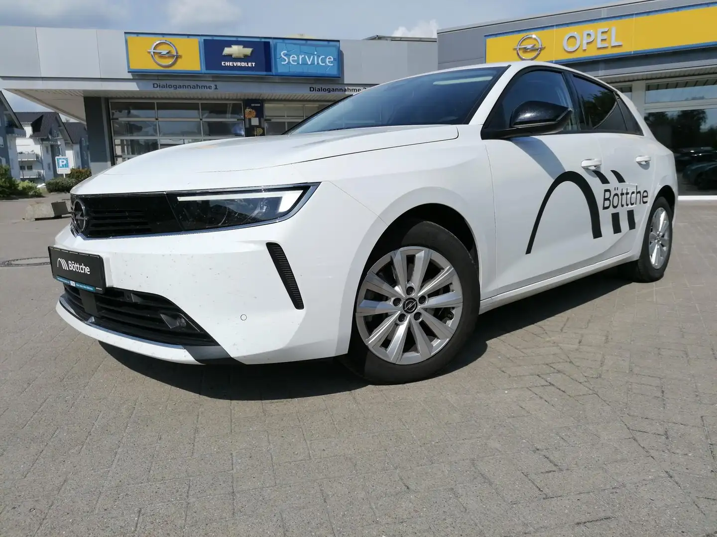 Opel Astra 5trg Business Edition 1.5 CDTI LED/180°Kamera/Shz/ Blanc - 2