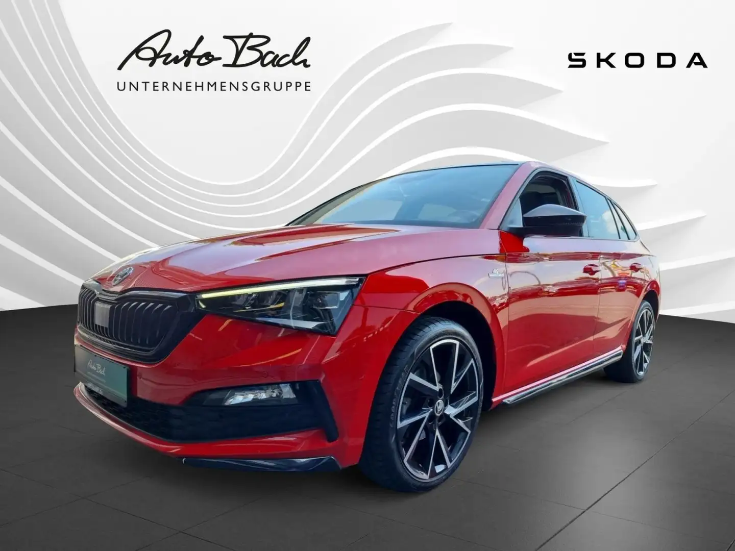 Skoda Scala Monte Carlo 1.5 TSI 110kW DSG Red - 1