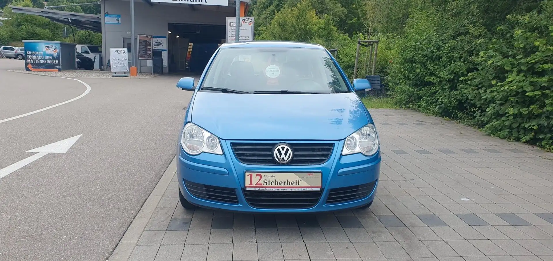 Volkswagen Polo IV United*TÜV-NEU*KLIMA*1.HAND* Blau - 2