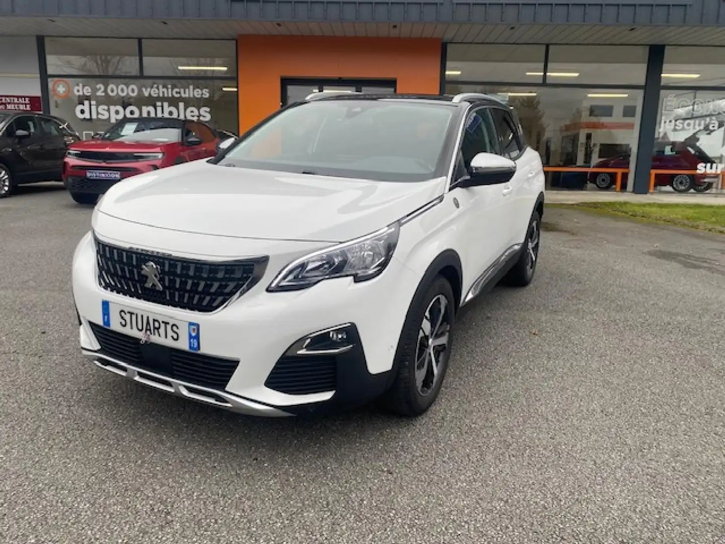 Peugeot 3008 1.2  130 EAT8  Crossway Blanc - 1