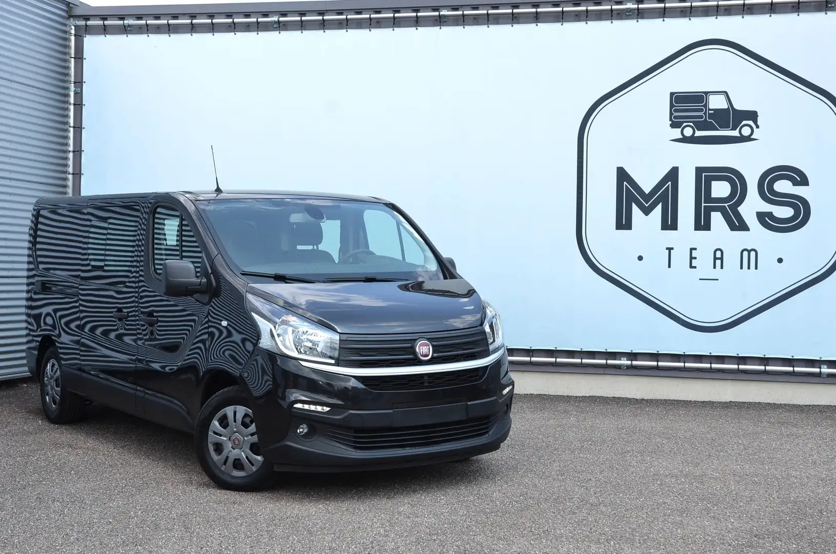 Fiat Talento 2.0- L2- Automaat- Dubbelcabine- Camera- 22990+BTW Zwart - 1