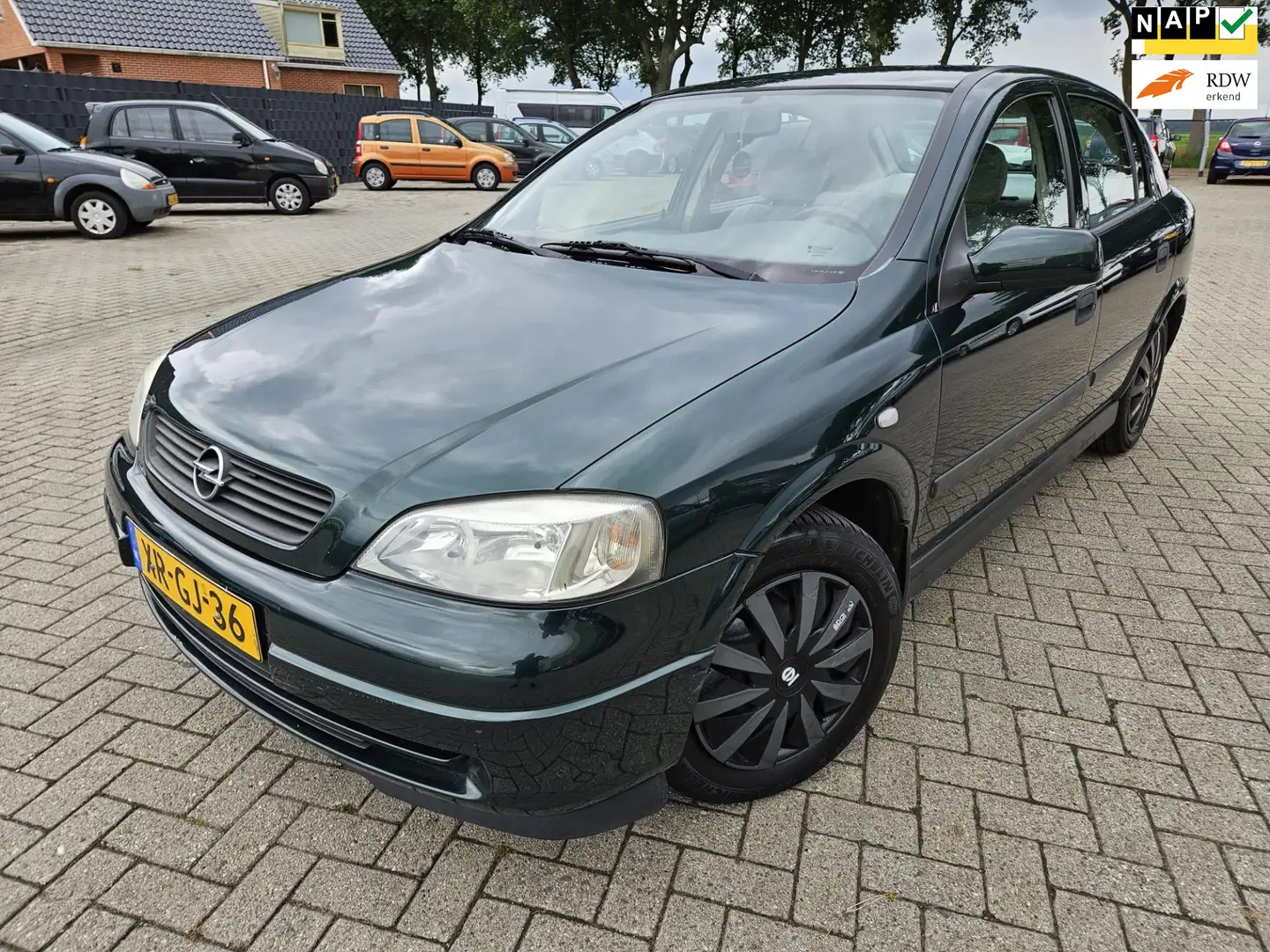 Opel Astra 1.6 GL 5Drs. 1999. CV/Trekhaak. APK 01-2026 Inruil Vert - 1