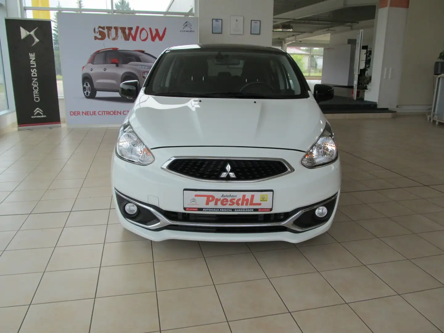 Mitsubishi Space Star Diamant , Klimaanlage,Sitzheizung,8-fach Bereift Blanc - 2