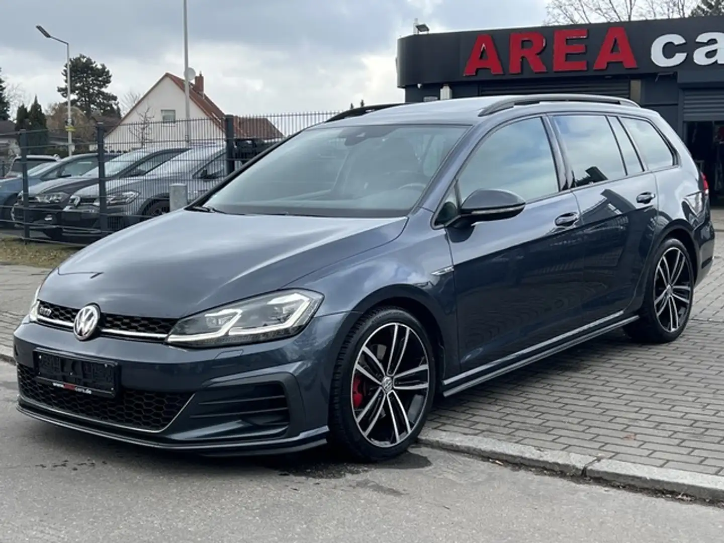 Volkswagen Golf Variant VII GTD*PANO*LED*VIRT*ACC*SPUR*TOTW*KAM* Blau - 1
