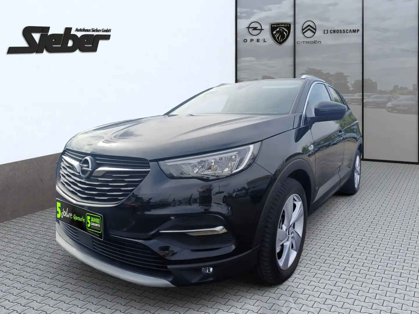 Opel Grandland 1.6 Turbo Elegance Sitzhzg. Kamera Schwarz - 2