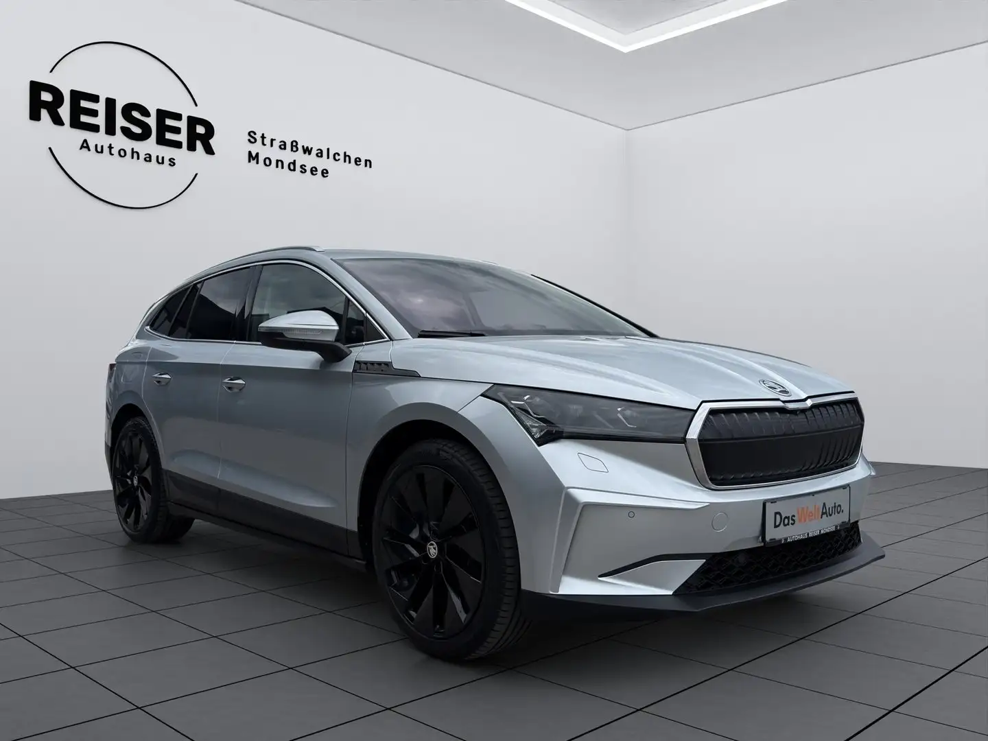 Skoda Enyaq 80 Silber - 2