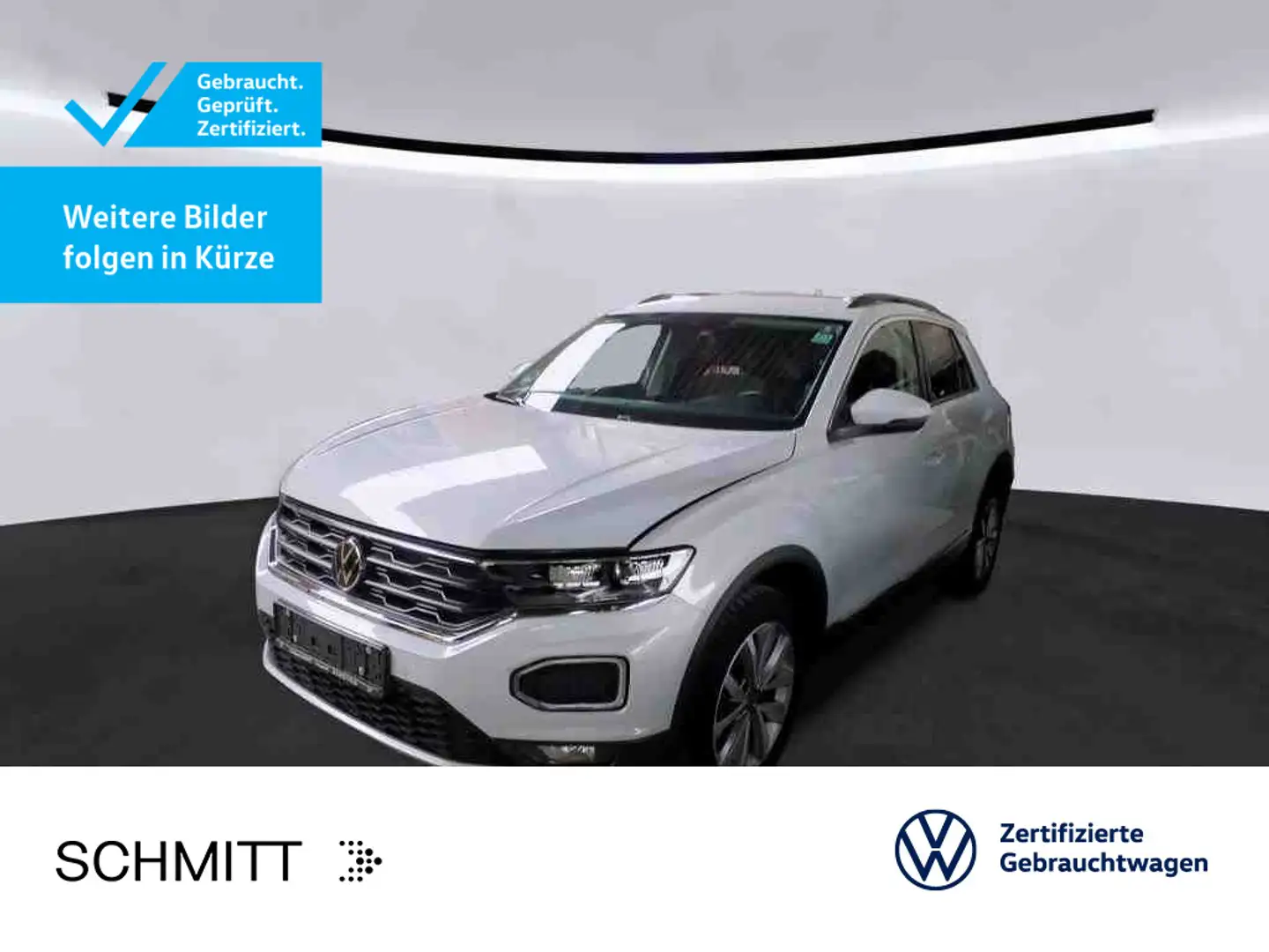 Volkswagen T-Roc 1.5 TSI DSG STYLE*LED*AHK*NAVI*KLIMA*PDC*S Blanco - 1