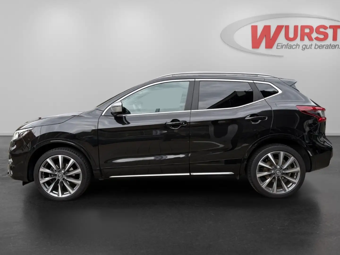 Nissan Qashqai Tekna+ 1.3 DIG-T DCT TEKNA Around View Bose Naviga Schwarz - 2