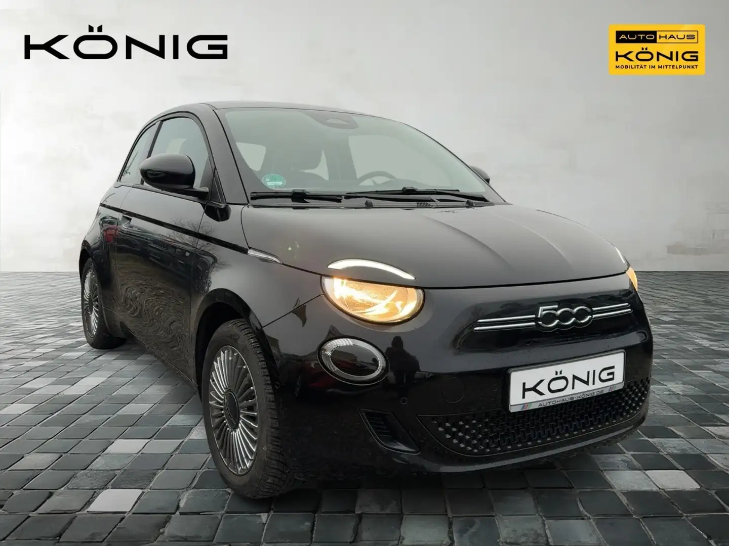 Fiat 500e Automatik, Carplay Noir - 2